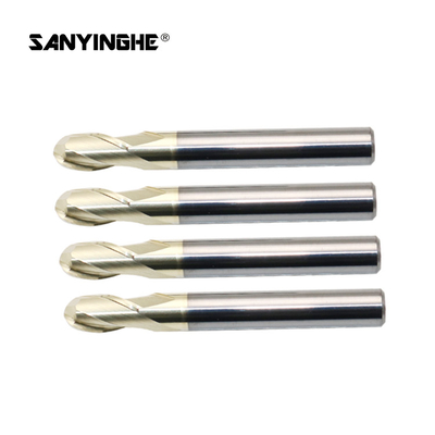 Hrc45 55 60 Milling Machine Drill Bits CNC Corner Rounding End Mill