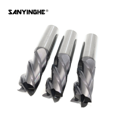 HRC45-50 Solid Carbide End Mills Tungsten Square Cnc Solid Carbide Milling Cutters