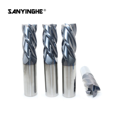 HRC45-50 Solid Carbide End Mills Tungsten Square Cnc Solid Carbide Milling Cutters